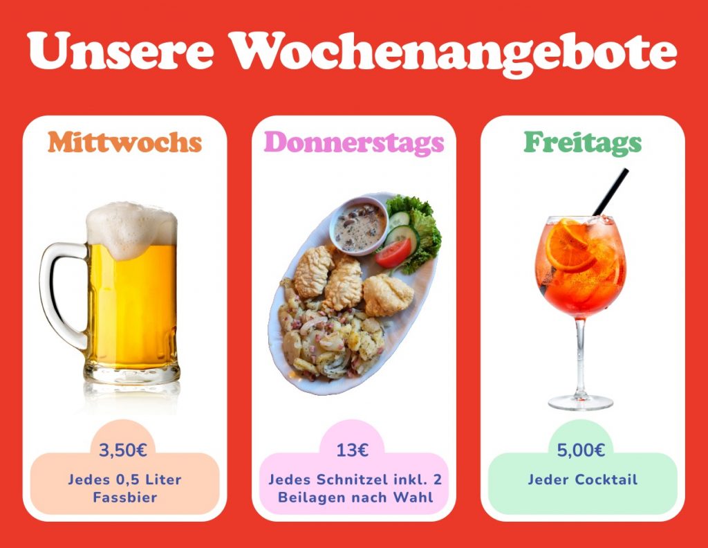 Unsere Wochenangebote