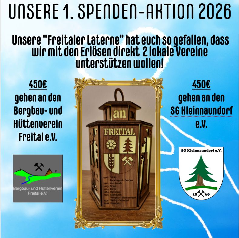 Wir basteln die „Freitaler Laterne“